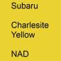 Preview: Subaru, Charlesite Yellow, NAD.